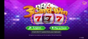 3 Card Win 777 Apk 4.3 1